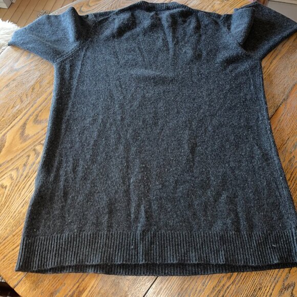 THE FRANKIE SHOP Maxime Knit Sweater Dress - Dark Grey Melange/XS/S - Picture 8 of 8